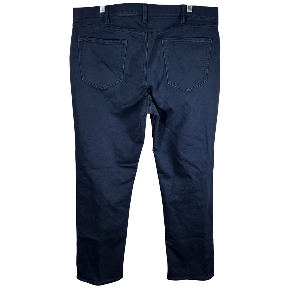 Banana Republic The Traveler Slim Fit Navy Blue Pants Mens 38x32
